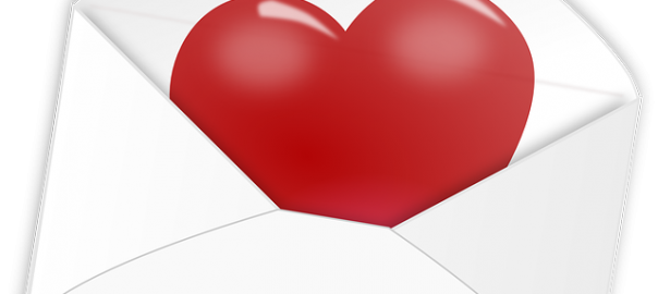 letter heart