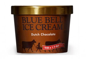 blue bell chocolate ice cream